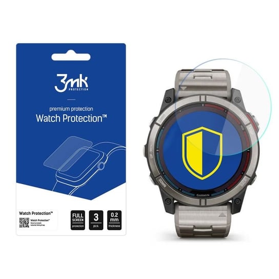 Ochrona na ekran smartwatcha Garmin Quatix 7X - 3mk Watch Protection 3MK