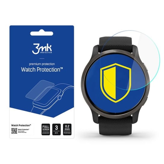Ochrona na ekran smartwatcha Garmin Venu 2 Plus - 3mk Watch Protection 3MK
