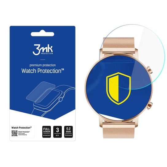 Ochrona na ekran smartwatcha Huawei Watch GT 2 42mm - 3mk Watch Protection 3MK