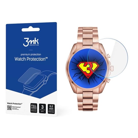 Ochrona na ekran smartwatcha Michael Kors Gen 6 Bradshaw - 3mk Watch Protection 3MK