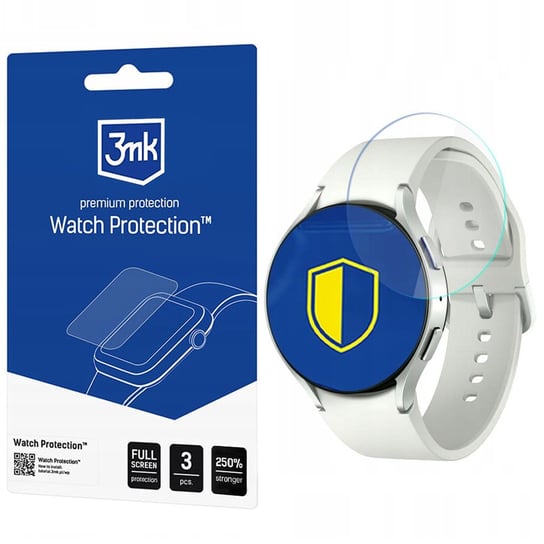 Ochrona na ekran smartwatcha Samsung Galaxy Watch 6 40mm - 3mk Watch Protection FlexibleGlass 3MK