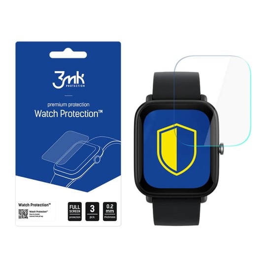 Ochrona na ekran smartwatcha Xiaomi Amazfit Bip U Pro - 3mk Watch Protection 3MK