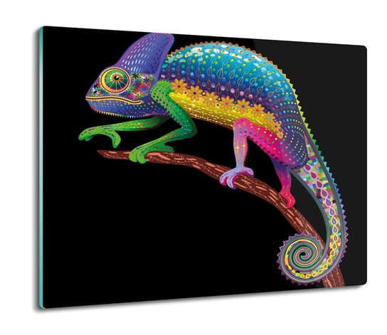 ochrona na indukcję Kameleon tęcza kolor 60x52, ArtprintCave ArtPrintCave