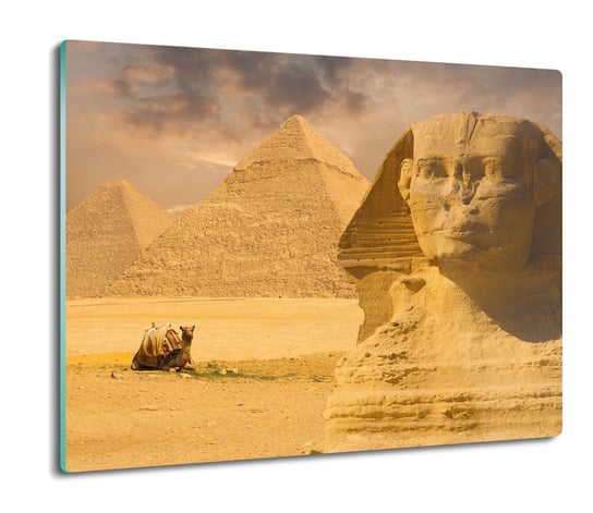 ochrona na indukcję Sfinks piramidy Egipt 60x52, ArtprintCave ArtPrintCave