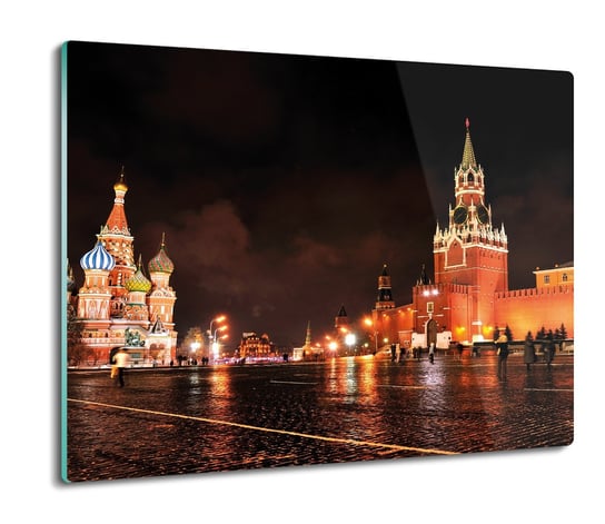 ochrona na indukcję szklana Moskwa Kreml 60x52, ArtprintCave ArtPrintCave