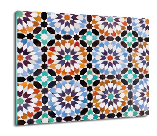 ochrona na indukcję z foto Maroko mozaika 60x52, ArtprintCave ArtPrintCave