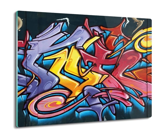 ochrona na indukcję z nadrukiem Tag graffiti 60x52, ArtprintCave ArtPrintCave