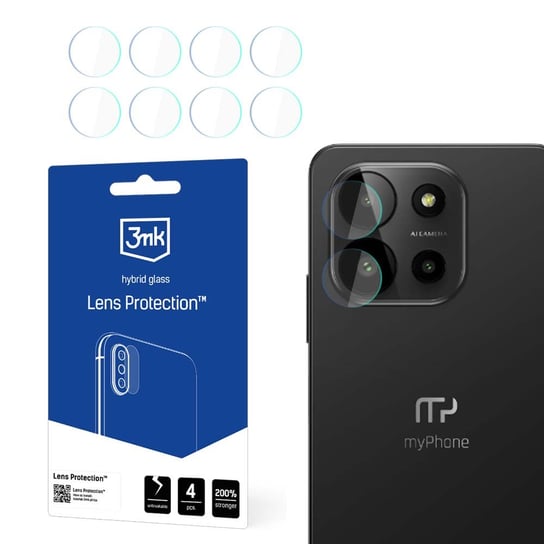 Ochrona na obiektyw aparatu do MyPhone N23 5G 3mk Lens Protection 3MK