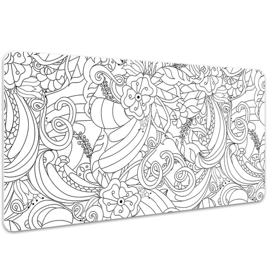Ochronna podkładka na biurko Doodle wzór 100x50 cm, Dywanomat Dywanomat