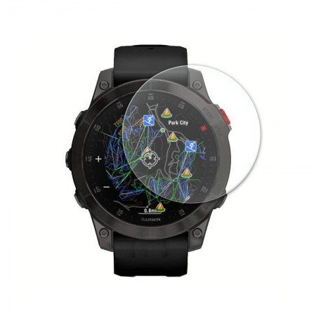 Ochronne hartowane szkło 9H do zegarka smartwatch Garmin Epix 2 Best Accessories