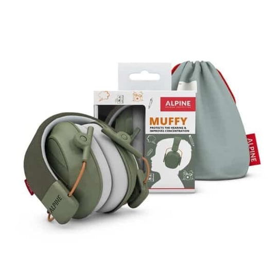 Ochronniki słuchu dla dzieci Alpine Muffy Green 5+ Alpine