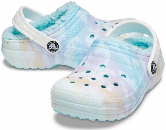 Ocieplane Klapki Chodaki Dziecięce Crocs Clog 24,5 Crocs