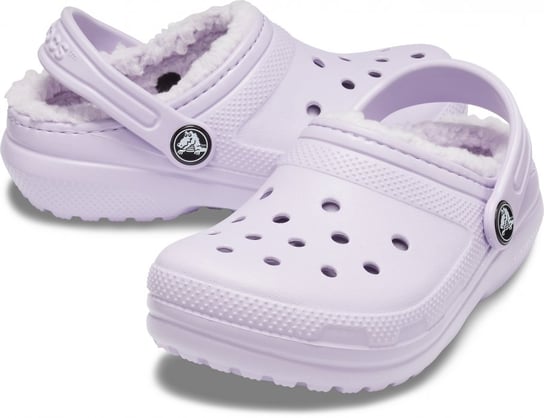 Ocieplane Klapki Chodaki Dziecięce Crocs Clog 24,5 Crocs