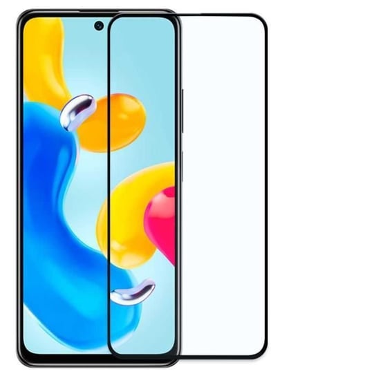 Ociodual ochraniacz ekranu ze szkła hartowanego z czarną zaokrągloną krawędzią do szkła Xiaomi Redmi Note 11S 5G-Poco M4 Pro 5G, 9D 9H OCIODUAL