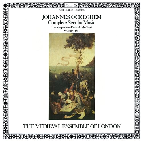Ockeghem: Secular Music The Medieval Ensemble Of London, Timothy Davies, Peter Davies