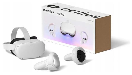 Oculus Quest 2 256GB GOGLE VR OKULARY + 2 KONTROLERY Oculus