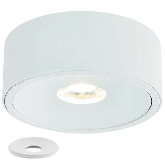 Oczko LAMPA sufitowa Neo Bianco Slim KG + Ufo Bianco Orlicki Design okrągła OPRAWA metalowa podtynkowa biała Orlicki Design