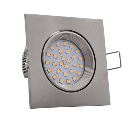 Oczko Wpuszczana Lampa LED 4W  Super Płaska IP44 Ciepła 2700K 83mm - 1 szt. Prout