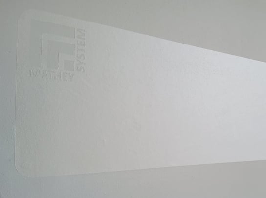 Odbojnica Ścienna Transparentna Samoprzylepna Wallglass 30cm X 3M / Mathey System Mathey System