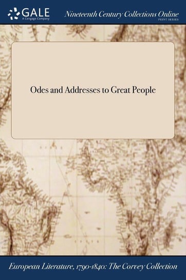 Odes and Addresses to Great People Anonymous