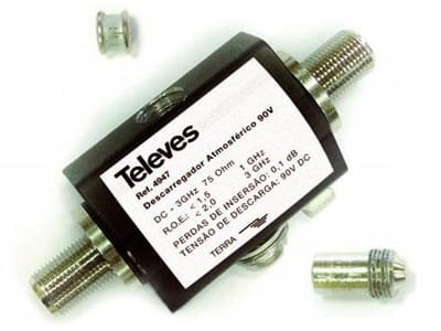 Odgromnik antenowy Televes 4947 90V 8EEC-279B5 Televes