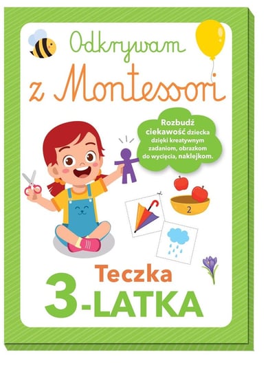 Odkrywam z Montessori TECZKA 3-LATKA kreatywna Olesiejuk