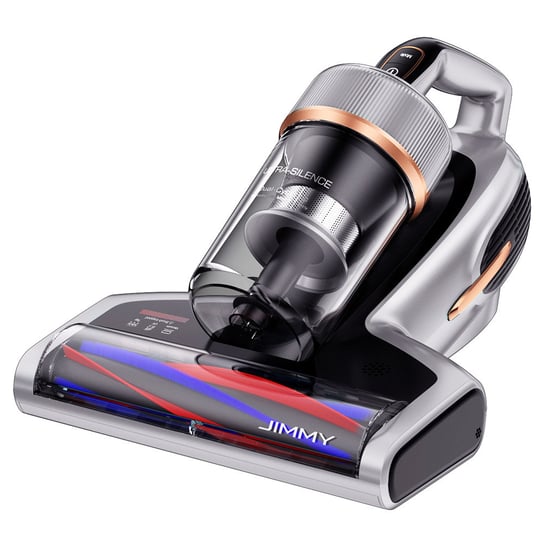 Odkurzacz antyroztoczowy Jimmy BX7 Pro o mocy 700 W z wyświetlaczem LED, funkcją inteligentnego rozpoznawania kurzu i funkcją ultradźwiękową - szary Jimmy