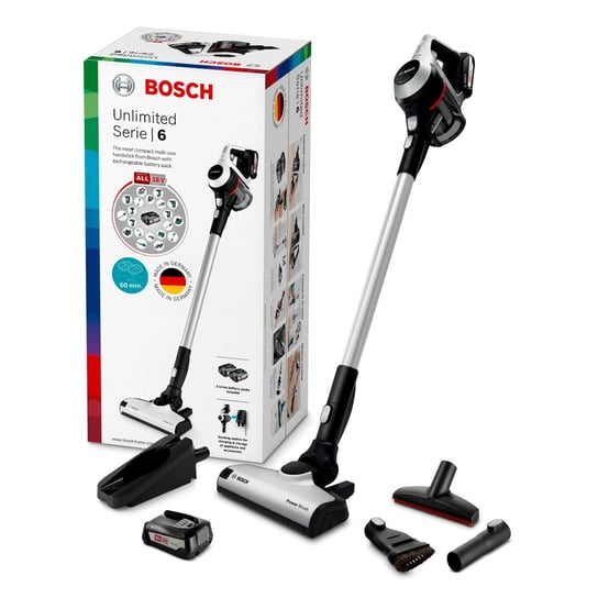 Odkurzacz pionowy BOSCH Unlimited White BCS612KA2 Bosch