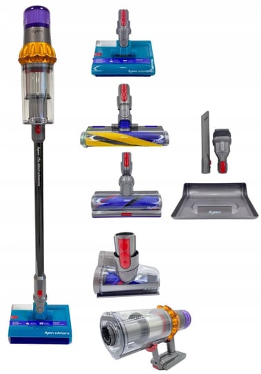 Odkurzacz Pionowy Dyson V15S Detect Submarine Srebrny/Szary Mop UK Dyson