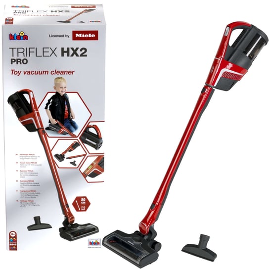 Odkurzacz pionowy Miele Triflex HX2 Czerwony dla dzieci 80 Cm Klein Klein