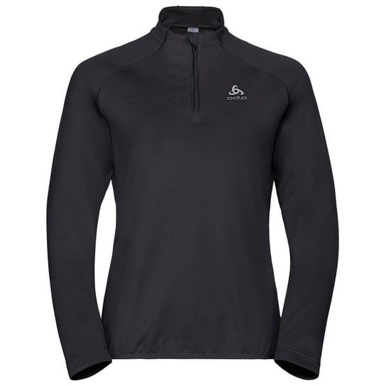 Odlo, Bluza sportowa damska, Midlayer 1/2 zip BERRA LIGHTC/O, czarny, rozmiar S Odlo