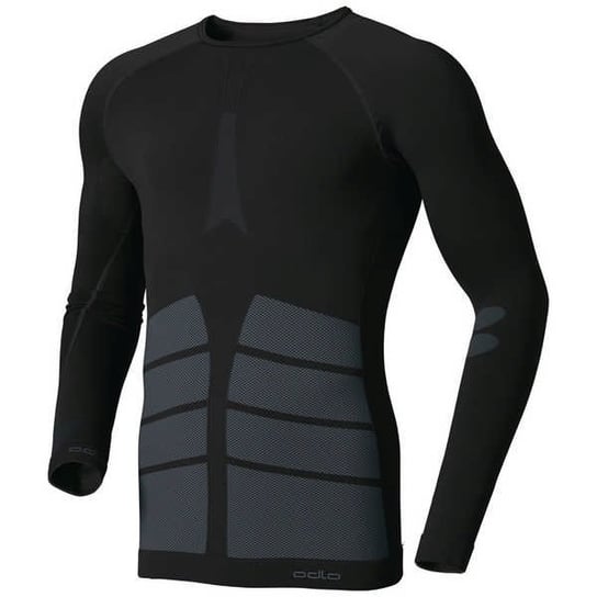 Odlo, Koszulka tech. męska Evolution Warm, czarna, rozmiar XL Odlo