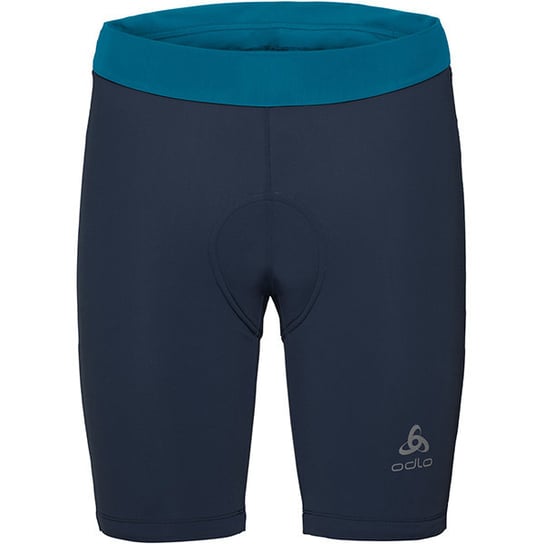 Odlo, Spodenki tech. damskie, Tights short Element C/O 422081/20377 , granatowy, rozmiar S Odlo