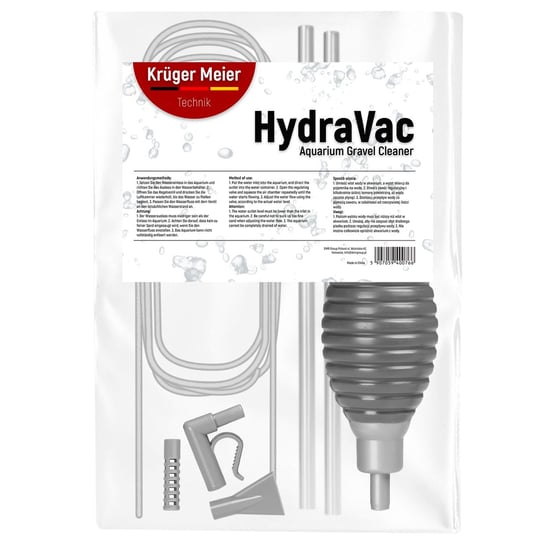 ODMULACZ I ZESTAW DO PODMIANY WODY W AKWARIUM CZYŚCIK - Kruger Meier HydraVac Inna marka