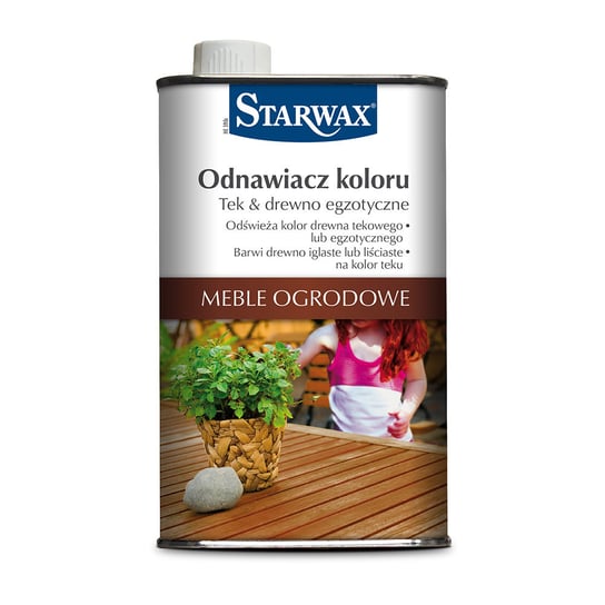 Odnawiacz do drewna tekowego i egzotycznego Starwax, 500 ml Starwax