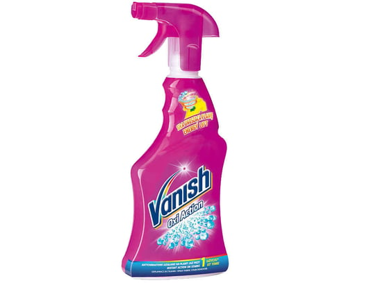 Odplamiacz miejscowy do tkanin w sprayu VANISH, 500 ml Vanish