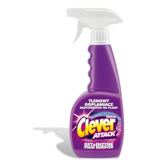 Odplamiacz tlenowy CLOVIN Attack, Spray, 450 ml Clovin