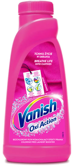 Odplamiacz VANISH Oxi Action Pink, 500 ml Vanish