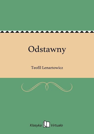 Odstawny - ebook epub Lenartowicz Teofil