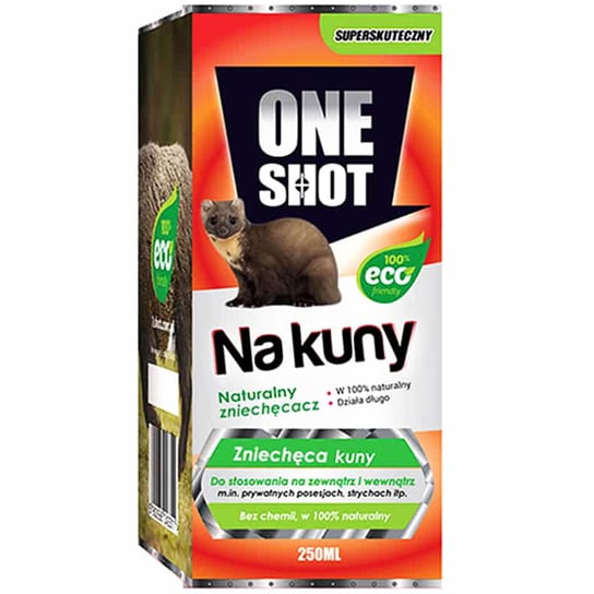 Odstraszacz Na Kuny O Długim Czasie Działania One Shot 250 Ml FRESHTEK ONE SHOT