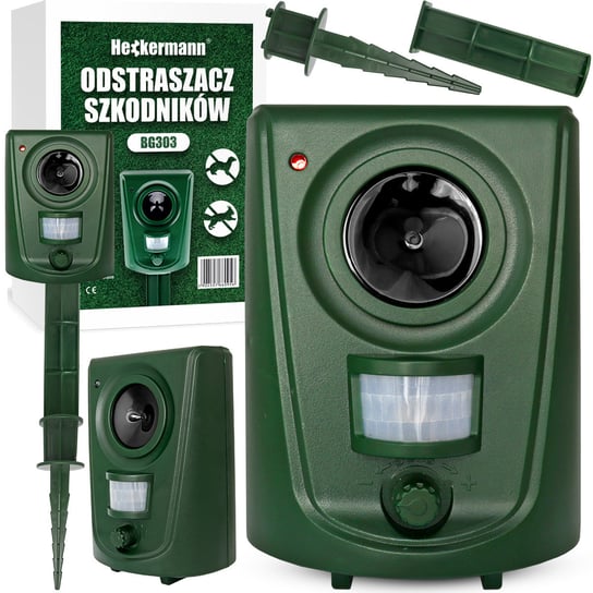 Odstraszacz ultradźwiękowy Heckermann BG303 Heckermann