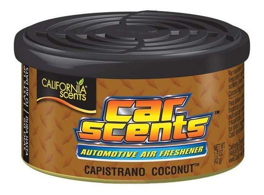 Odświeżacz powietrza do samochodu CALIFORNIA SCENTS CAR SCENTS, Capistrano Coconut, 42g California Scents