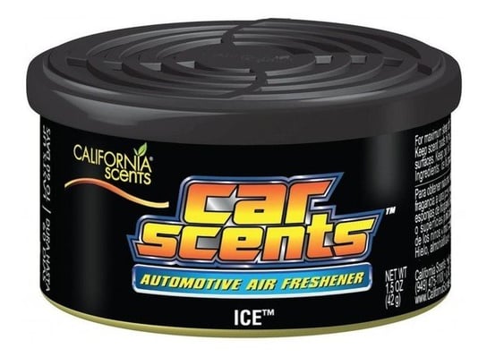 Odświeżacz powietrza do samochodu CALIFORNIA SCENTS CAR SCENTS, Ice, 42g California Scents