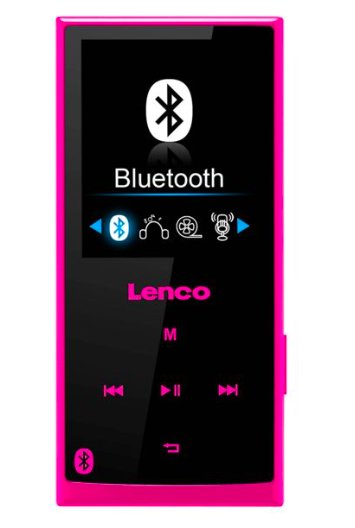 Odtwarzacz MP3/MP4 Lenco XEMIO-760 BT Różowy 8GB Lenco