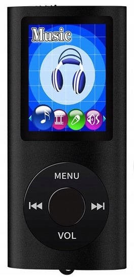 Odtwarzacz MP4 T838 16GB radio głośnik MP3 czarny Inna marka