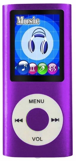 Odtwarzacz MP4 T838 32GB radio głośnik MP3 fiolet Inna marka
