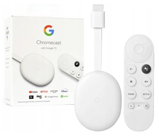Odtwarzacz multimedialny Google Chromecast 4GA03131-NL 4 GB Google