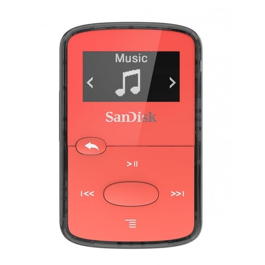 ODTWARZACZ SANDISK MP3 8 GB CLIP JAM – Czerwony SanDisk