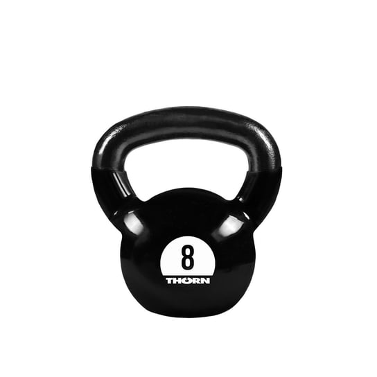 Odważnik Kettlebell Vinyl 8Kg Kettlebell Żeliwny Pokryty Vinylową Powłoką Thorn Fit