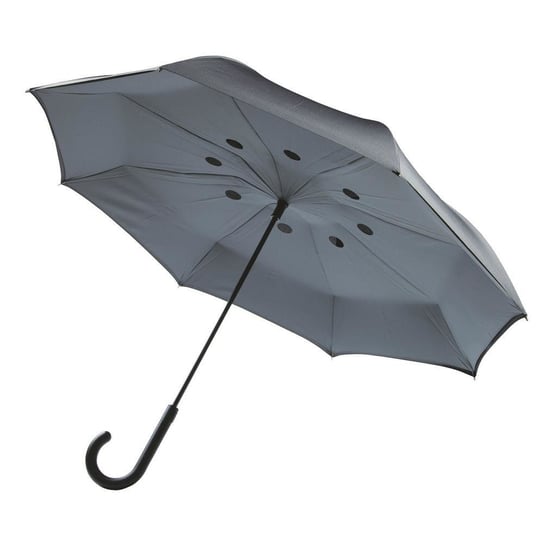 Odwracalny parasol automatyczny 23" Czarny XD COLLECTION